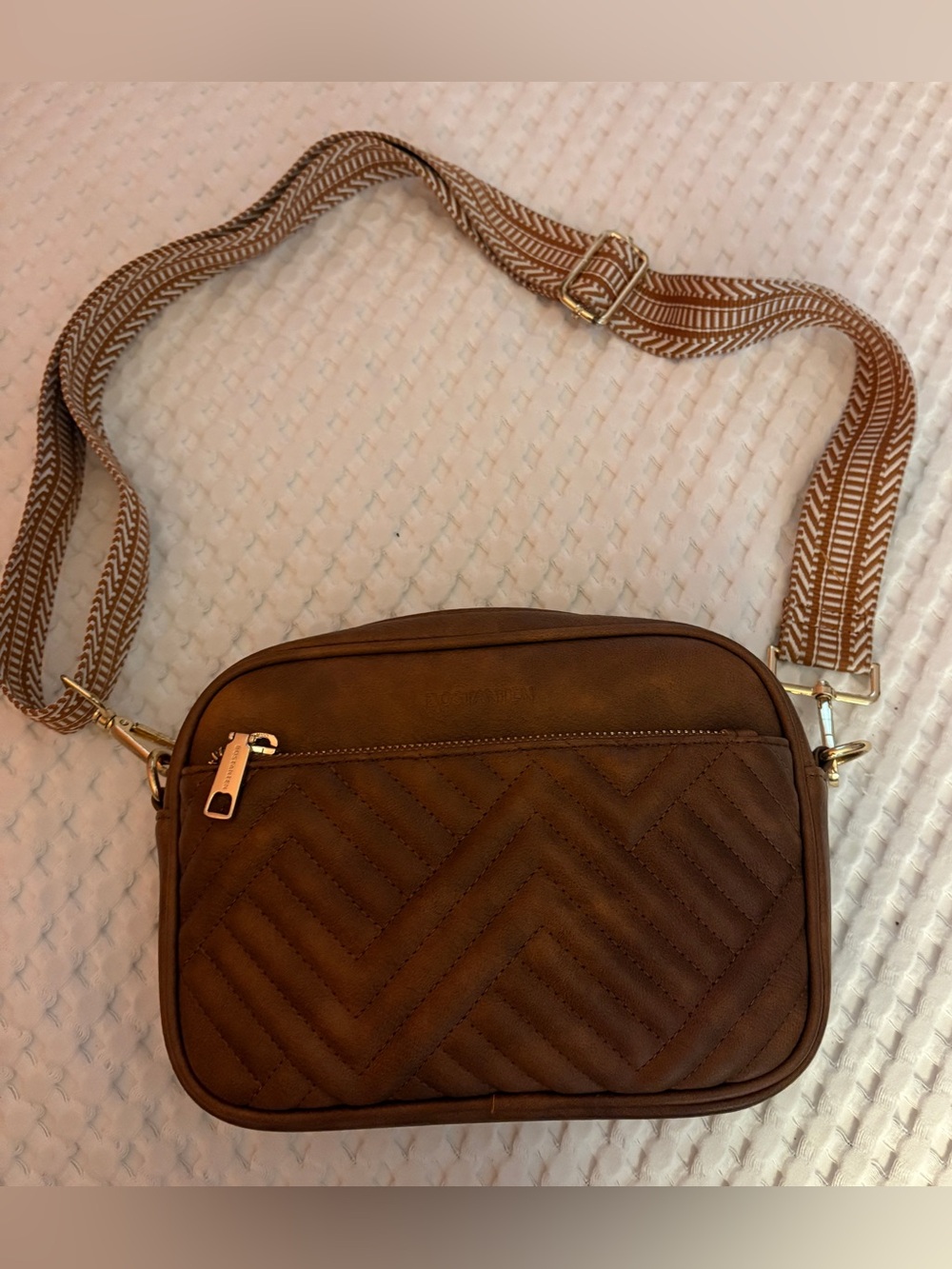Bostanten quilted vegan leather purse